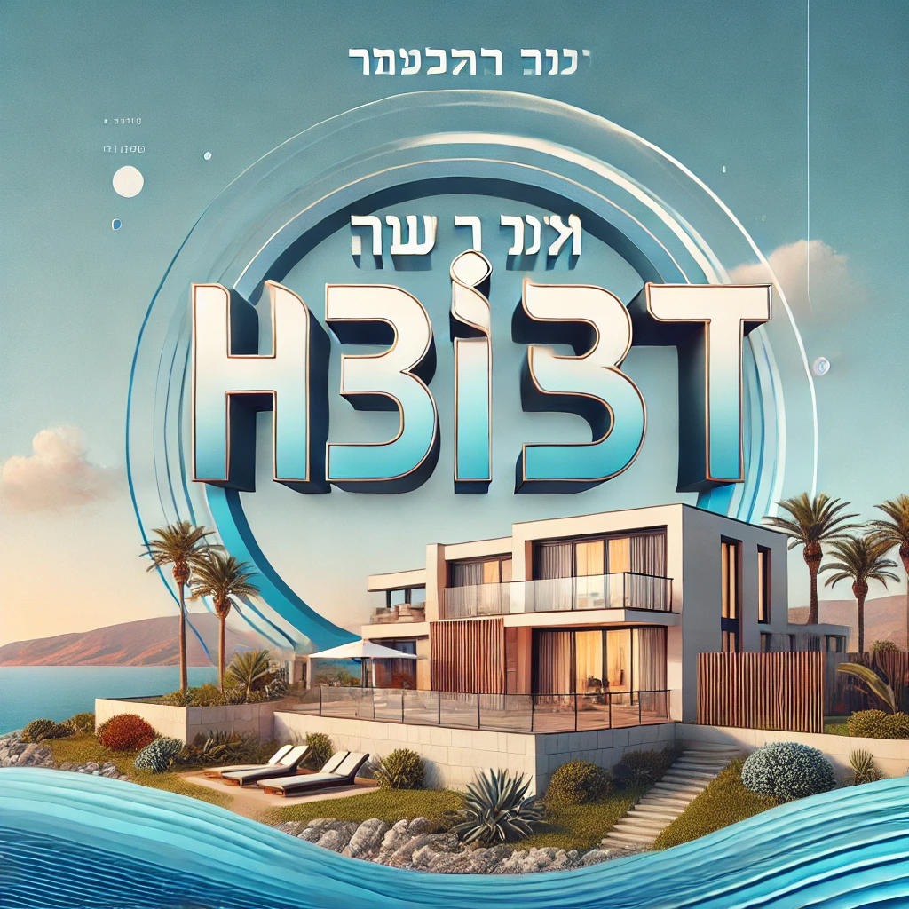 תמונה המציגה את הכיתוב "דירות להשקעה בקפריסין" בעיצוב אלגנטי. הרקע כולל וילה יוקרתית עם נוף לים התיכון, עצי דקל ושמיים כחולים. העיצוב משדר תחושת חיים איכותיים והזדמנות להשקעה בקפריסין.